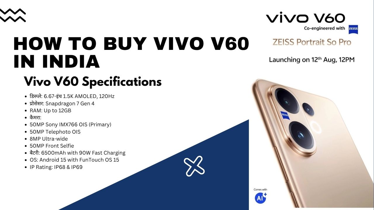 How to Buy Vivo V60 in India