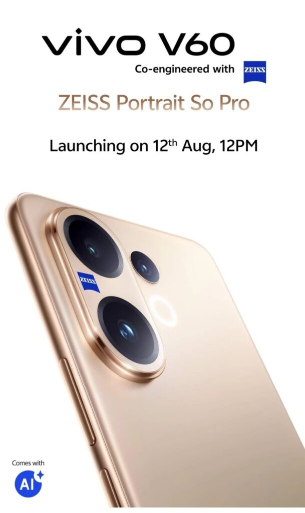 Vivo V60 launch in India