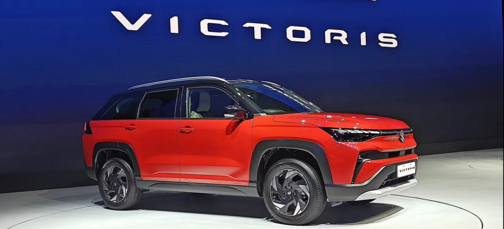 Maruti Suzuki Victoris 2025 SUV front view in India